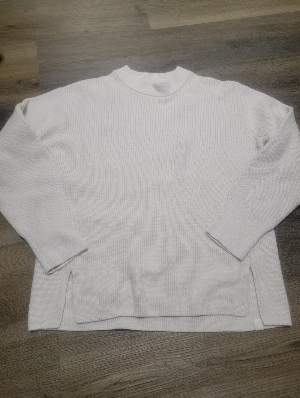 Lululemon Take it all In Sweatshirt Womens Long Sleeve Wool Cotton